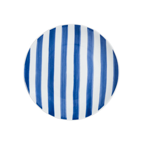 Estia Home Service 18 assiettes en porcelaine, 6 personnes "Ligne" D27/D20/D20 cm