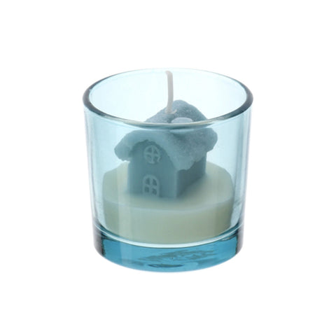 Hervit Home candle vanilla scent "Cottage" 5 cm 4 variants (1pc)