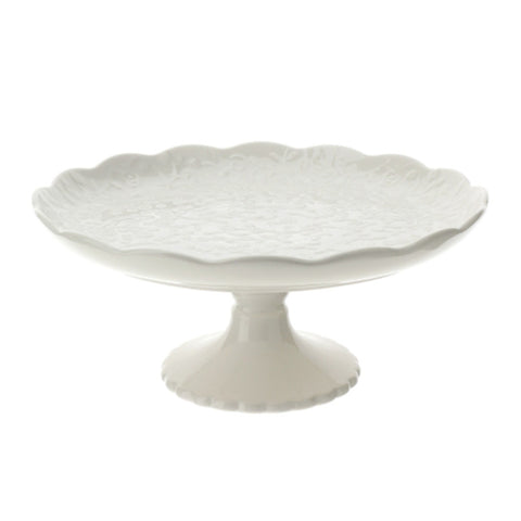 Hervit Porcelain Cake Stand "Romance" D26xH11 cm