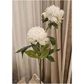 Fiori di Lena Ramo con 2 Peonie artificiali da decorazione 22xH73 cm 3 varianti (1 unità) - Angelica Home Stabia