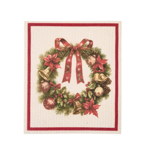 Cloth Clouds Set of 6 Christmas Sponges "Christmas is Coming" 17.2x19.4 cm