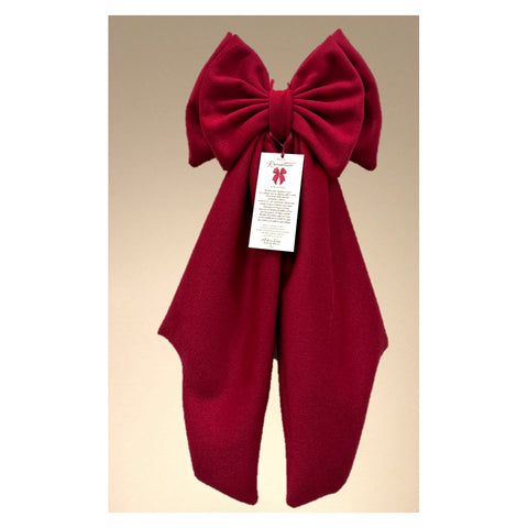 Madame Fioccò Fiocco rosso di natale 6 varianti(1 unità)