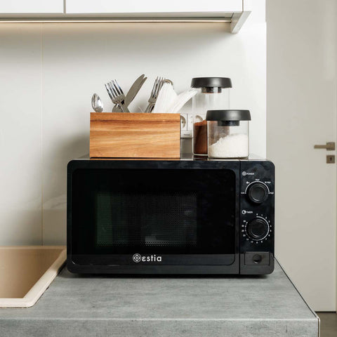 Estia Home Forno Microonde nero "WAVE PRO" 700W 20LT