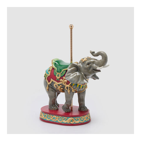 EDG Decoro natalizio elefante in poliresina 35x17xH44 cm
