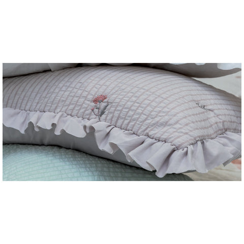 L'Atelier 17 Trapunta singola primaverile con gala+ federa "Soffio di Fiori" 180x260 cm 3 varianti(1 unità)