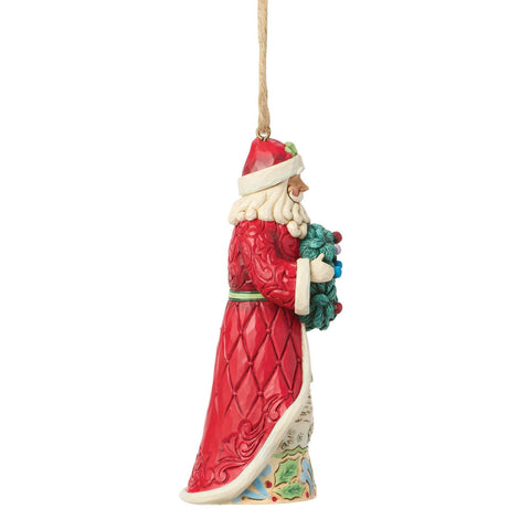 Enesco Babbo Natale decoro in resina per Albero, Jim Shore 5x5xH11.5 cm