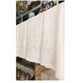 Chez Moi Copritavola in lino e pizzo "Cornice Corinzio" 140x140 cm 3 varianti (1pz) - Angelica Home Stabia