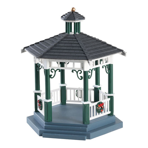 LEMAX Edificio in plastica "Victorian Park Gazebo" H16.5×14.5×14.5 cm