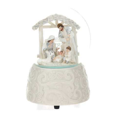 PALLA ACQUA/NEVE BASE PORC.DIA.10X15CM
