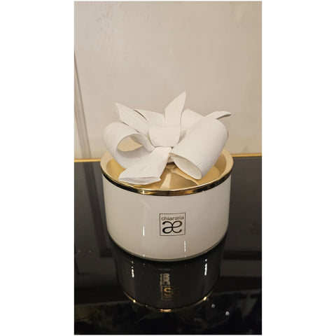 Chiaraela Scatola Eli gigante con fiocco D12.5xH13 cm 4 varianti(1 unità)