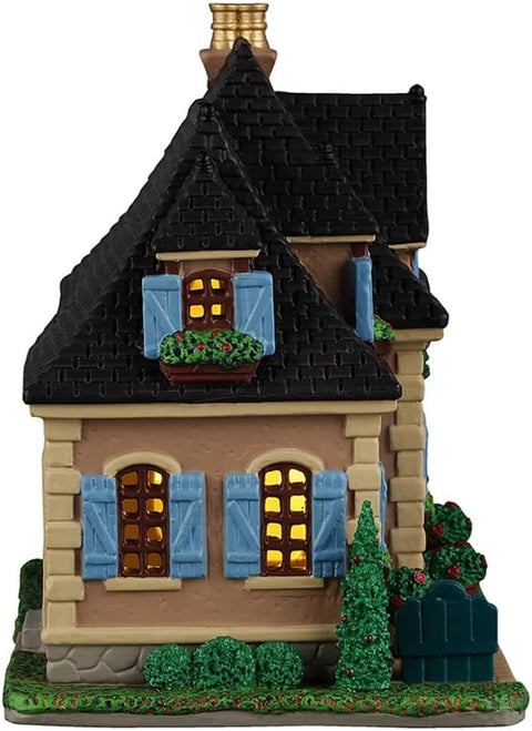 LEMAX Edificio luci led "Dubois Residence" in porcellana H15x17.2x11.5 cm