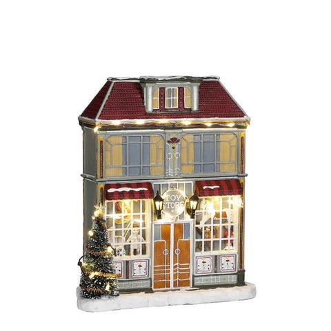 Luville Bâtiment lumineux Magasin de jouets "Toy Story" "Sledgeholm" 20x9xH23,5 cm