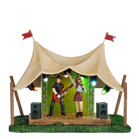 Luville Scena Tendone Festival con luci led 19x11,5xh15 cm