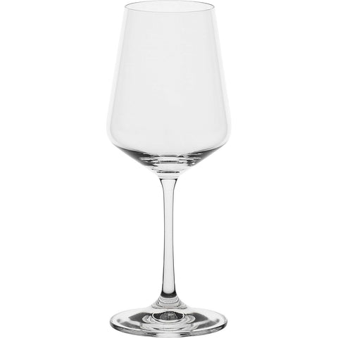LA PORCELLANA BIANCA Set 6 Calici Vino Bianco in vetro "Riserva" 300 ml