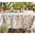 L'Atelier 17 Tovaglia pasquale in cotone "Eggs / Bunnies" 155x220 cm 2 varianti(1pz) - Angelica Home Stabia