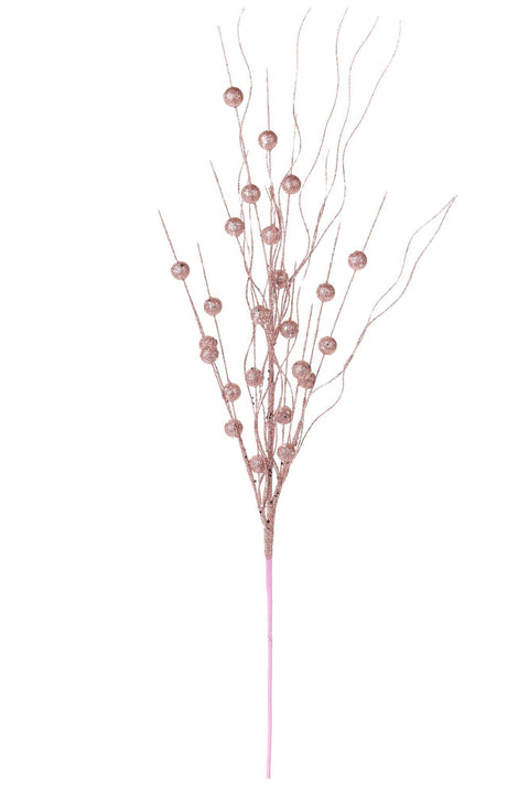 Fabric Clouds Decorative Christmas Branch Blush "Darling" H 70 cm