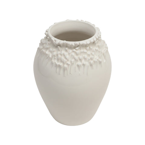 Virginia Casa Vaso Goccia porta fiori in ceramica artigianale D22xH30 cm 3 varianti(1 unità)