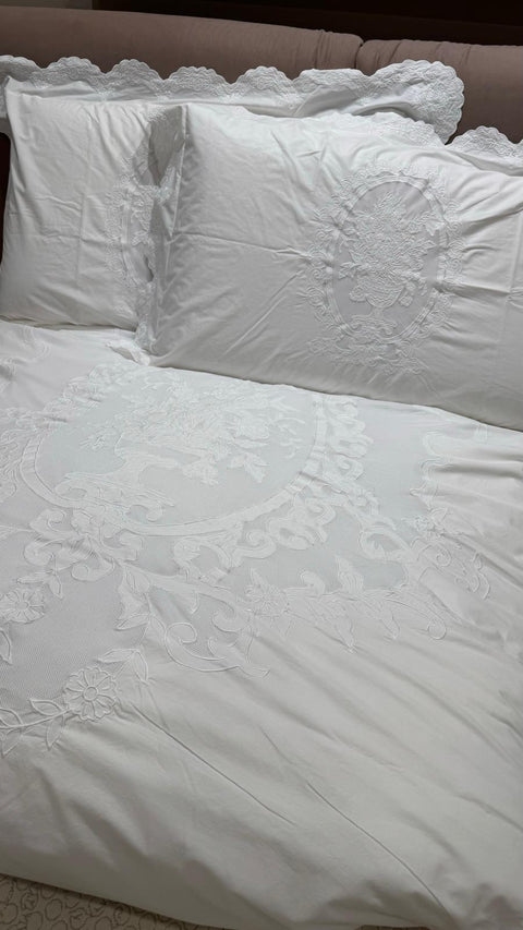 Mia per te Cassiopea Double Duvet Cover Set with 2 Pillowcases, 240x260 cm