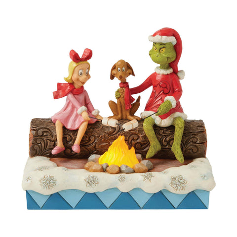 Figurine Enesco Grinch en train de rôtir, Jim Shore 18x11xH16 cm