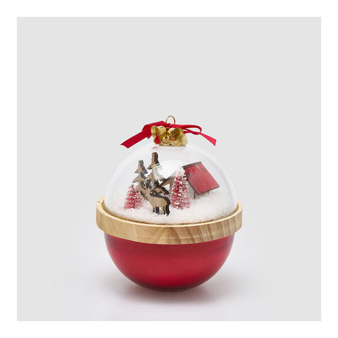 EDG Enzo De Gasperi Candela di natale 15h Ø11 H12 cm 2varianti(1 unità)