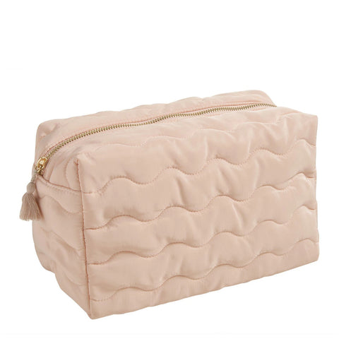 Mathilde M Beauty case rosa pallido "Capucine" 26x16x15 cm