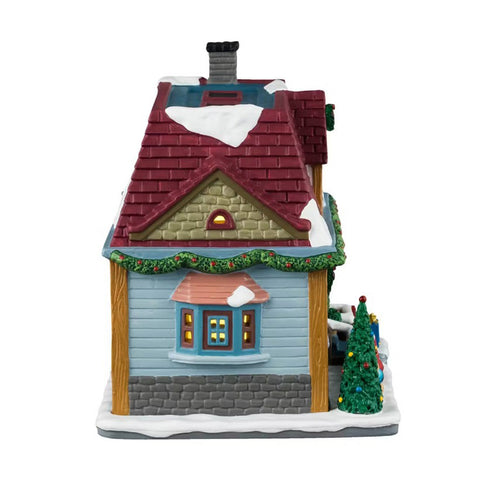 Bâtiment illuminé LEMAX « Résidence Smythe » en porcelaine