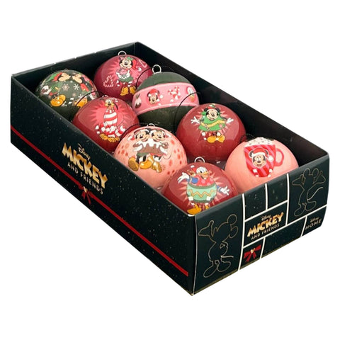 Christmas Inspirations Set 8 Sfere di Natale Disney D6.5 cm