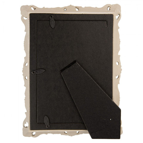 CLAYRE E EEF Cornice Porta foto beige e celeste shabby chic 18x3x23 cm / 13x18 cm