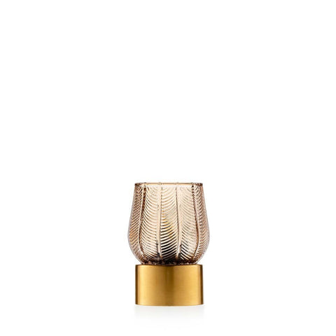 Emò Italia Lampada a Foglie in vetro "Aurora" D8.5xH12 cm 4 varianti(1 unità)