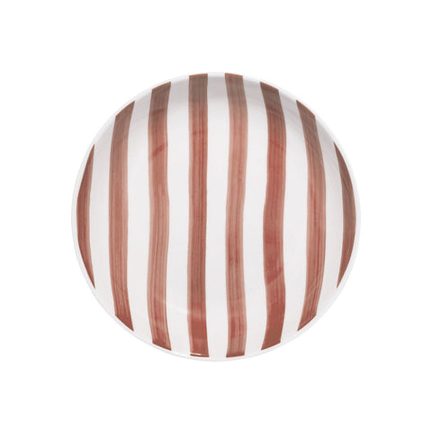 Estia Home Service 18 pièces en porcelaine rose, 6 personnes "Ligne" D27/D20/D20 cm