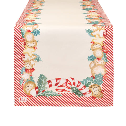 Nuvole di Stoffa Christmas Runner 50x150 cm 2 variants (1 unit)