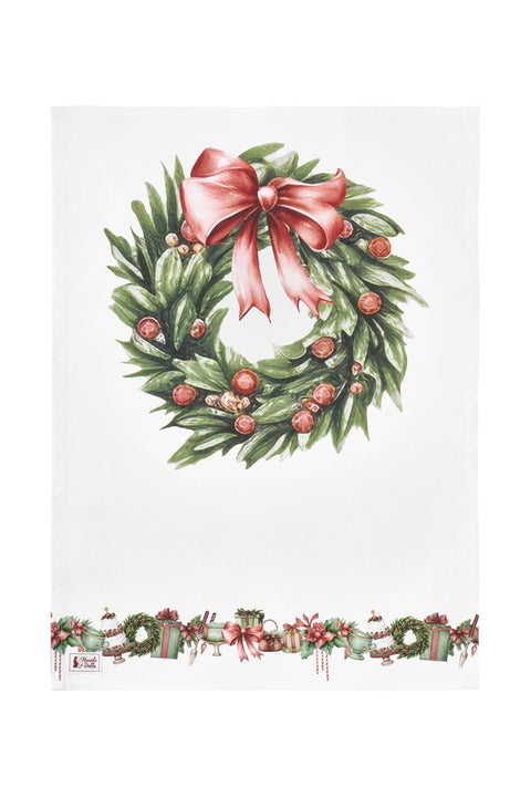 Cloth Clouds Cotton Canvas "Christmas Story" 50x70 cm 2 variants (1 unit)