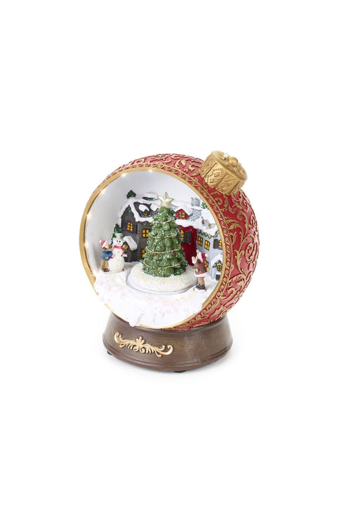 Carillon de nuages ​​en tissu mobile avec lumières LED et musique, "Carousel" 18,5x16,5x22,5 cm