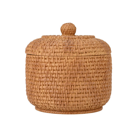 Estia Home Contenitore da bagno in poliresina D10xH10.6 cm