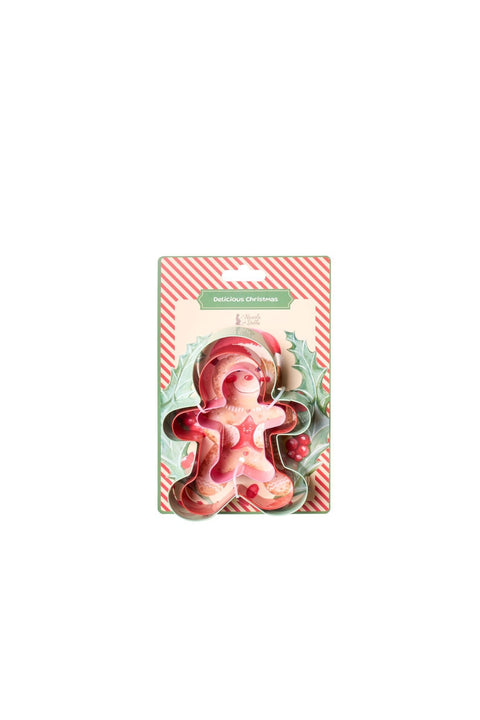 Nuvole di Stoffa Set of 3 Christmas cookie cutters 8.5-11.5-14 cm