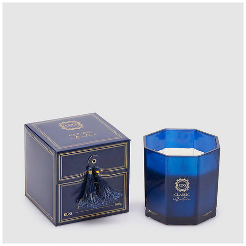EDG - Enzo De Gasperi Bougie en verre avec médium de parfum "Classic" 4 variantes (1pc)