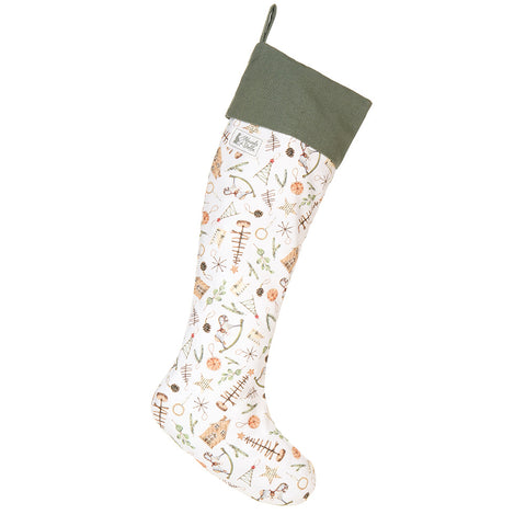 Chaussette d'Epiphanie Nuages ​​de Tissu "Mémoires" 51x22 cm 2 variantes (1pc)