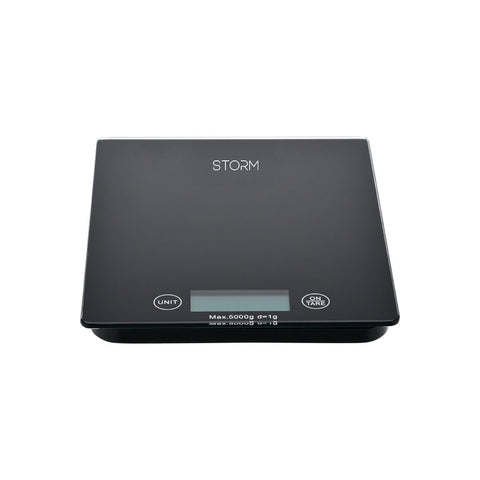 Estia Home Bilancia da Cucina digitale nera max 5kg 20.5x16.5xH1.9 cm