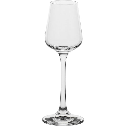 LA PORCELLANA BIANCA Set 6 calici per liquore in vetro "Riserva" 60 ml
