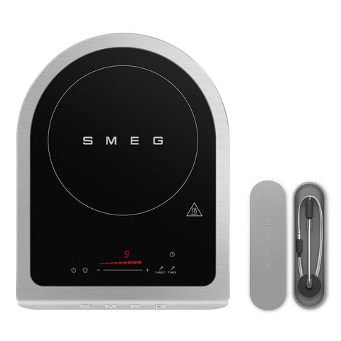 Smeg Piastra a induzione portatile acciaio inox