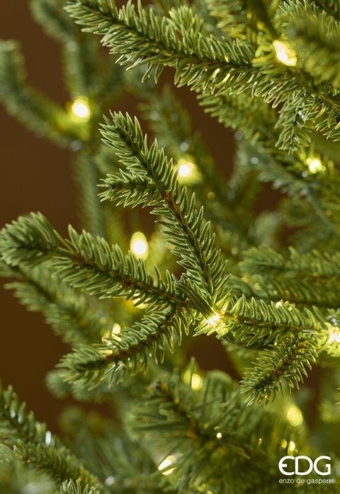 EDG Albero di natale pino Lucciole con 3100 luci led D145 - H210 cm