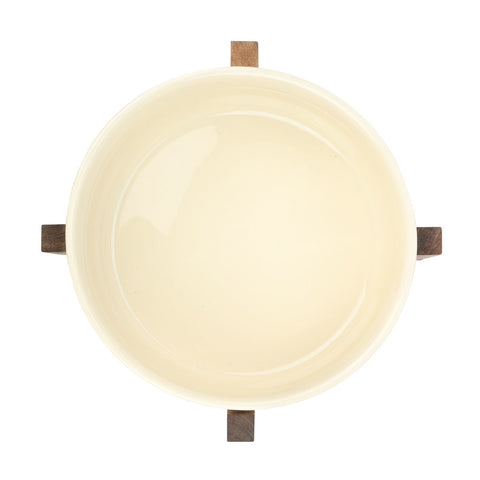 Estia Home Ciotola Insalatiera da cucina crema "Allure" D28xH28 cm