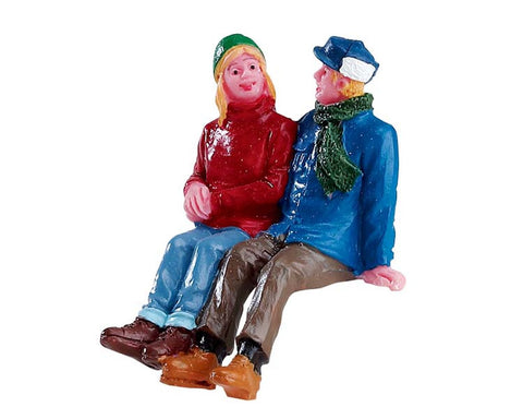 LEMAX Personaggi Chiacchierare insieme "Chatting Together" H5.8x4.3x3.6 cm