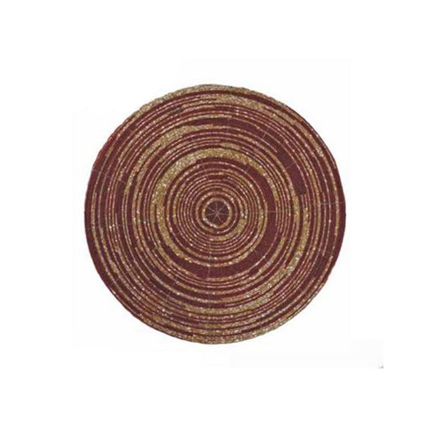 L'Atelier 17 Sottopiatto tondo di natale "Sparkle" D35 cm 4 varianti(1 unità)