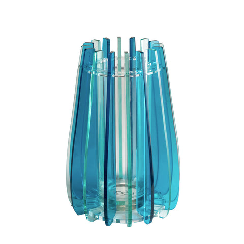 Vesta Vaso decorativo grande Iride 20x20xH33 cm 2 varianti(1 unità)