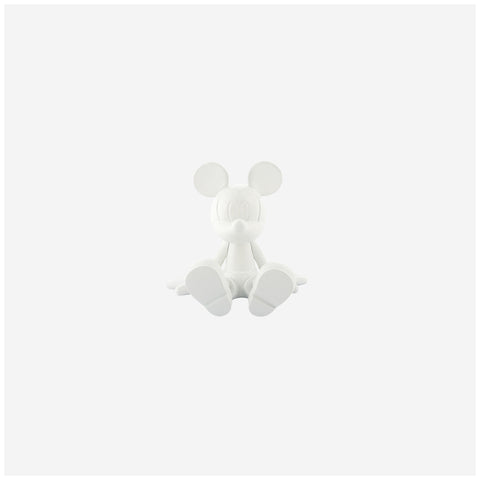 LEBLON DELIENNE Statuina Topolino seduto piccolo bianco 13.5xH12 cm