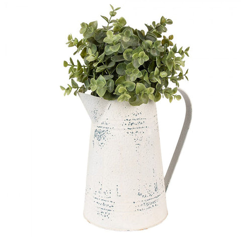 Clayre & Eef vaso in ferro anticato 22x14x21 cm