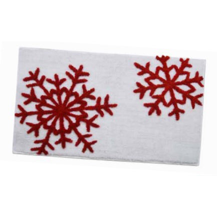 L'Atelier 17 Tappeto da bagno di natale in spugna 50x80 cm 5 varianti(1 unità)