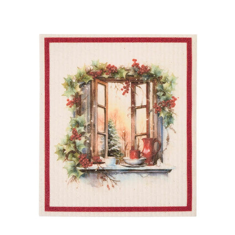 Cloth Clouds Set of 6 Christmas Sponges "Christmas is Coming" 17.2x19.4 cm