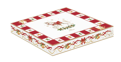 Assiette de Noël Étoile Easy Life « Conte de Noël » D22,5 cm